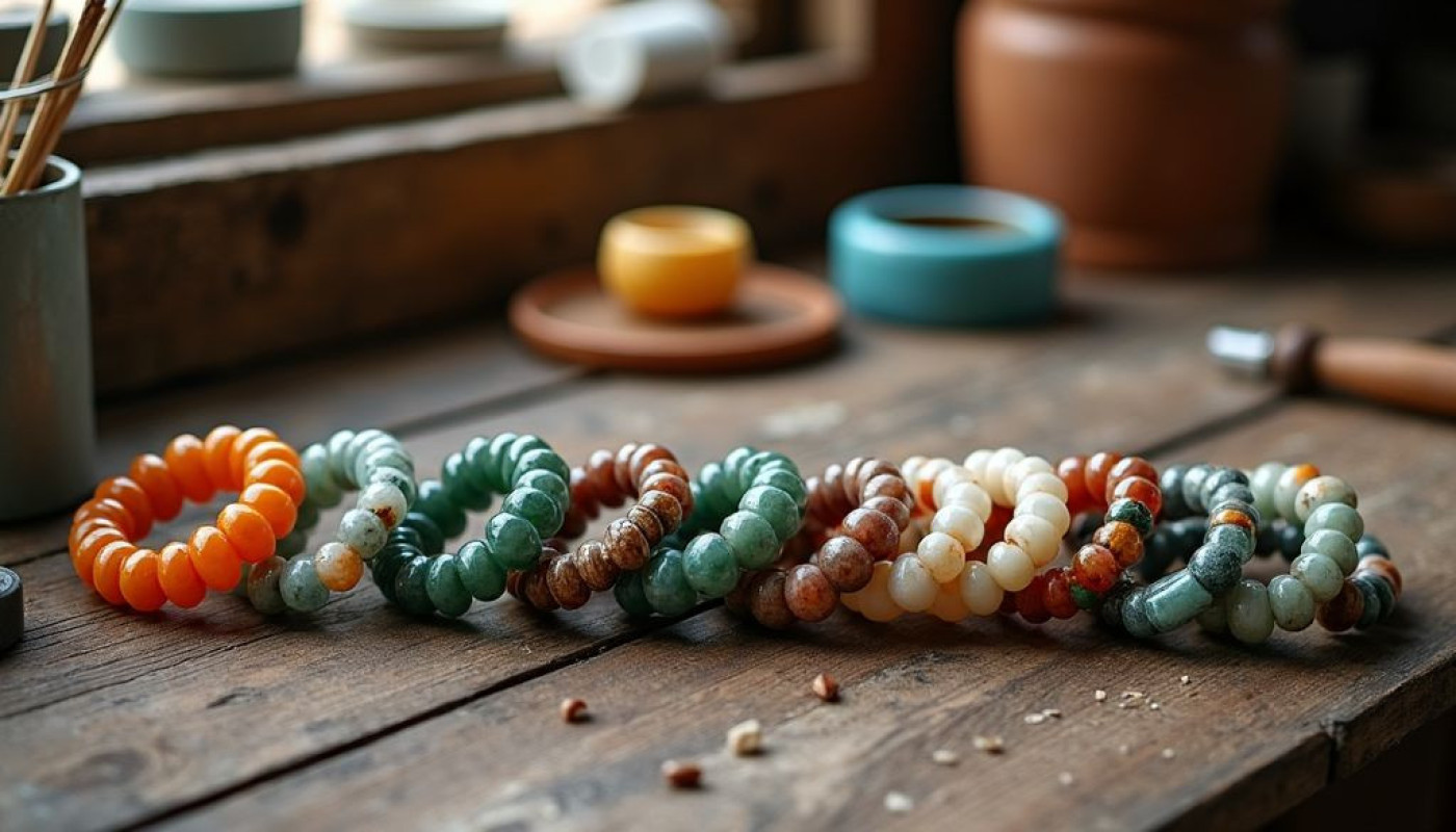 Explorez les méthodes traditionnelles de nettoyage des bracelets en pierres naturelles