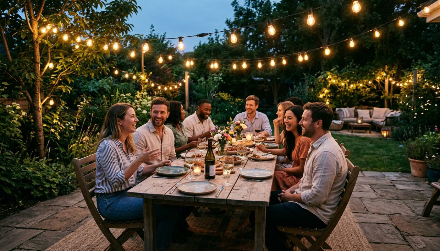 Pourquoi les éclairages extérieurs dictent la convivialité des soirées d’été